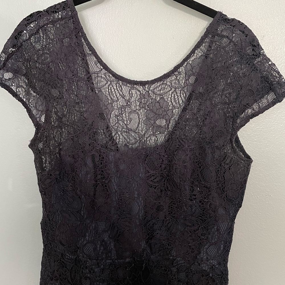 Monique Lhullier Lace Dress Size 8